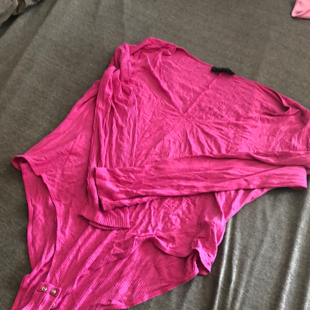 Pink bodysuit